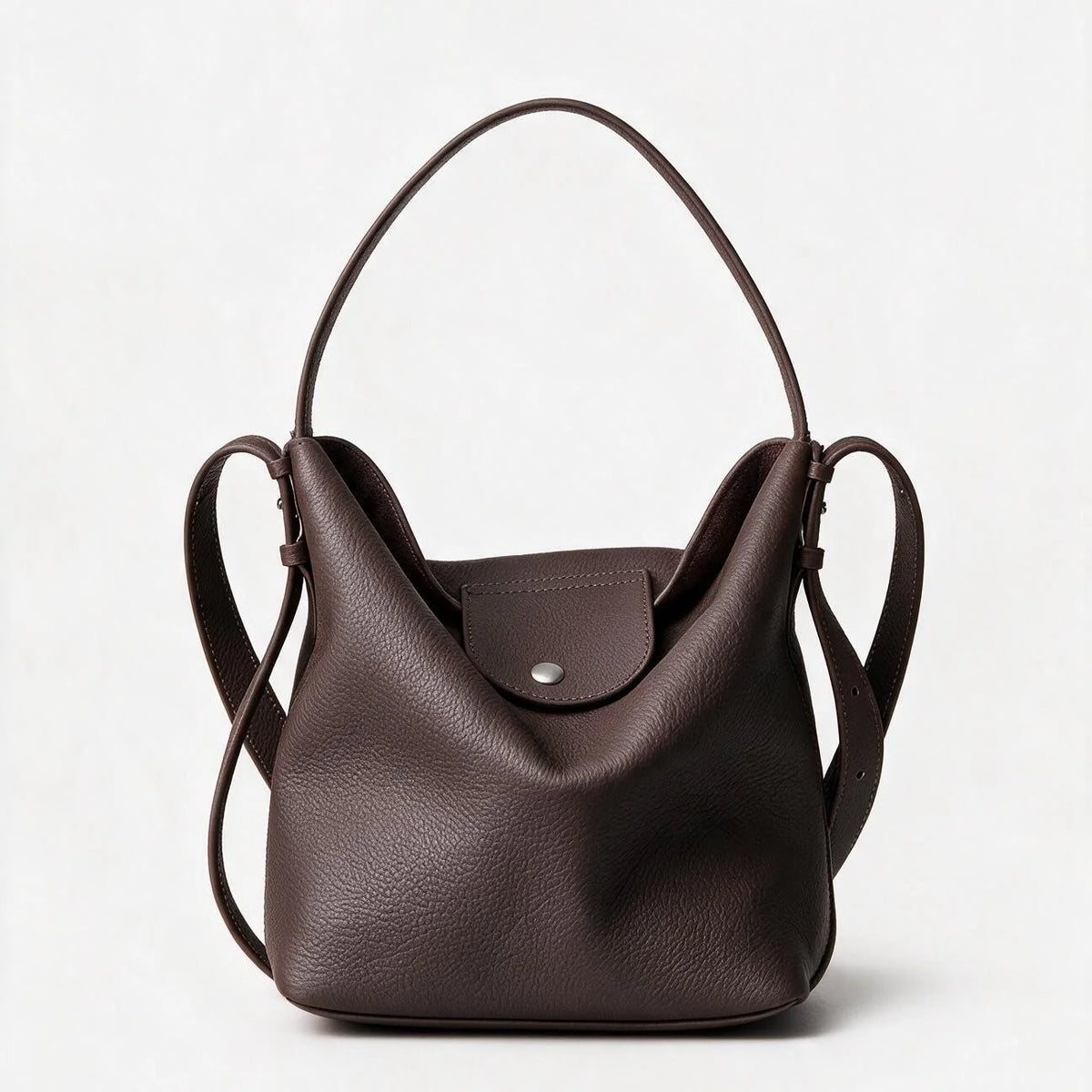 2026 New Genuine Leather Women's Handbags Casual Hobo Bags Fashion Cowhide Ladies Shoulder Bags Crossbody Bags