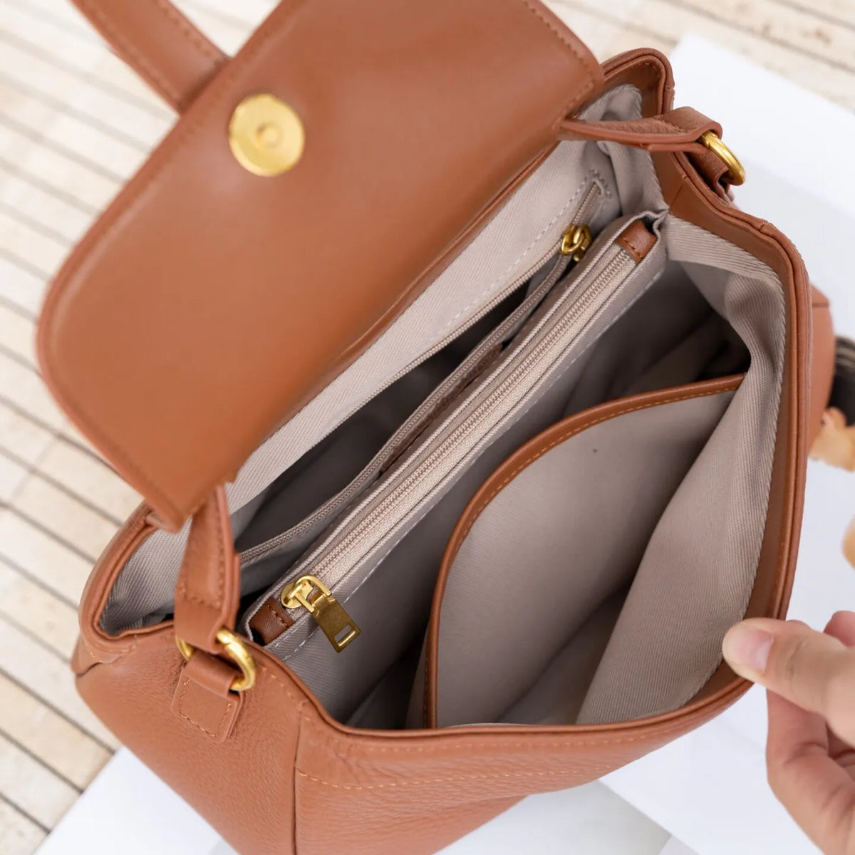 2026 New Genuine Leather Women's Handbags High Quality Top Grain Cowhide Ladies Shoulder Bags Crossbody Bags