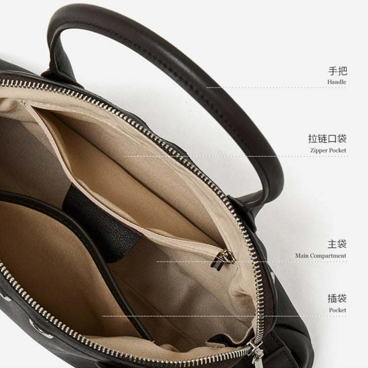 2026 New Genuine Leather Women's Handbags Crossbody Shoulder Bag Retro Style Cowhide Ladies Bags OEM ODM