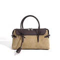 2026 New Genuine Leather Women's Handbags Crossbody Bags Retro Nubuck Cowhide Ladies Bags Suede Bags OEM ODM