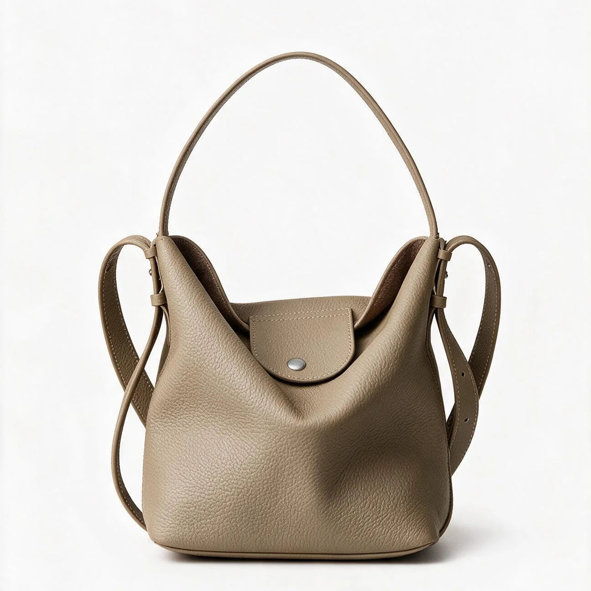 2026 New Genuine Leather Women's Handbags Casual Hobo Bags Fashion Cowhide Ladies Shoulder Bags Crossbody Bags
