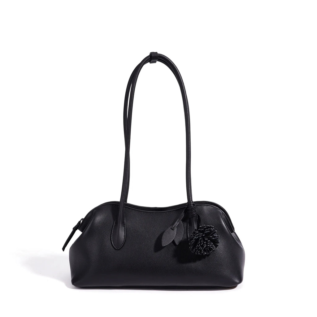 2026 New Genuine Leather Women's Shoulder Bag Underarm Bag Retro Style Ladys Bag High Quality Cowhide Handbags for Women