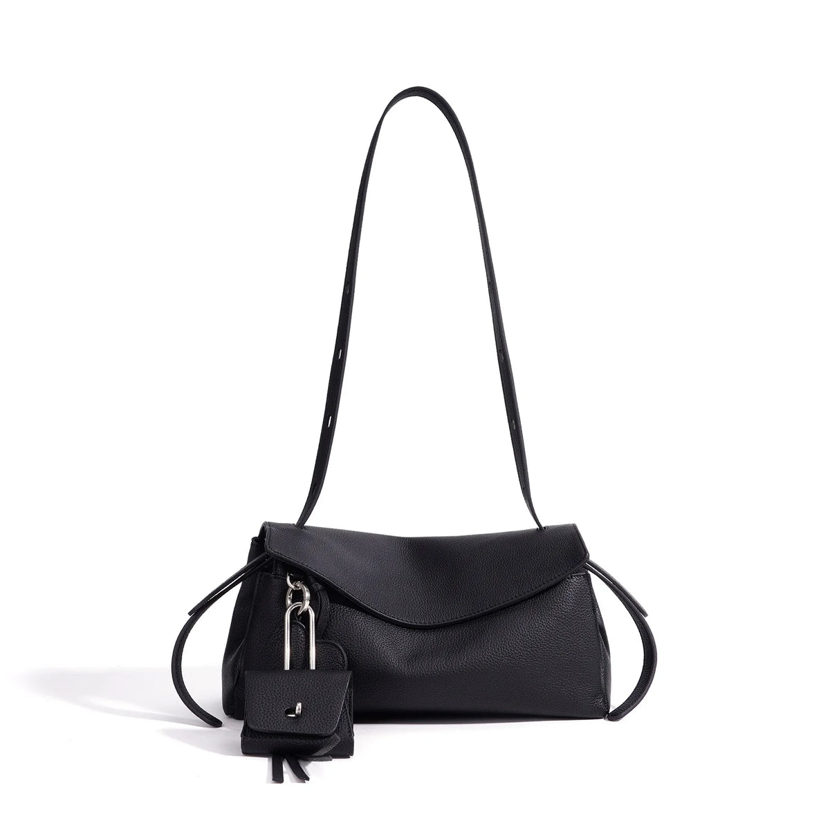 2026 New Genuine Leather Women's Shoulder Bags Underarm Bags Casual Fashion High Quality Cowhide Handbag for Women