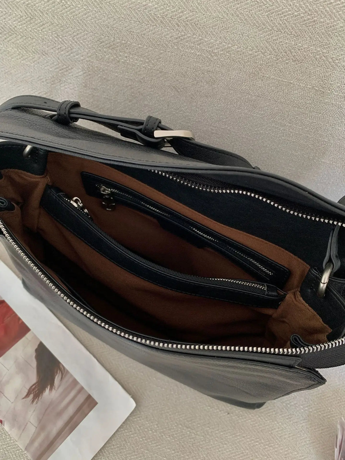 2026 New Genuine Leather Women's Shoulder Bags Crossbody Bags Casual Fashion Ladies Bags Vegetable Tanned Cowhide Messenger Bags