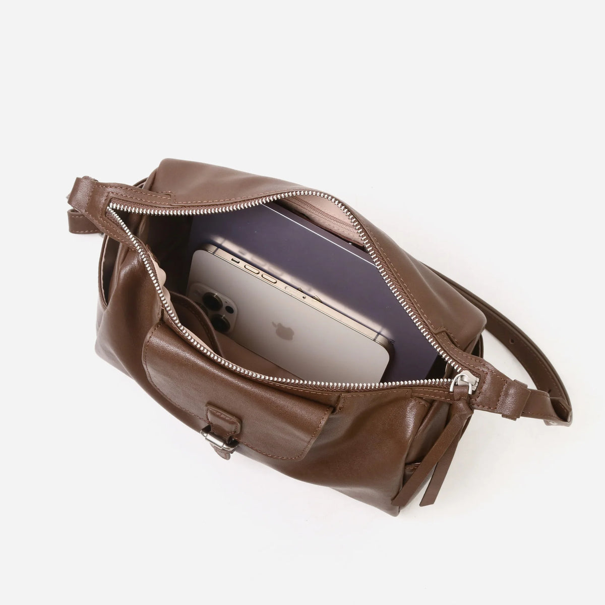 2026 New Genuine Leather Women's Shoulder Bags Underarm Bags High Quality Ladys Bags Vegetable Tanned Cowhide Crossbody Bags