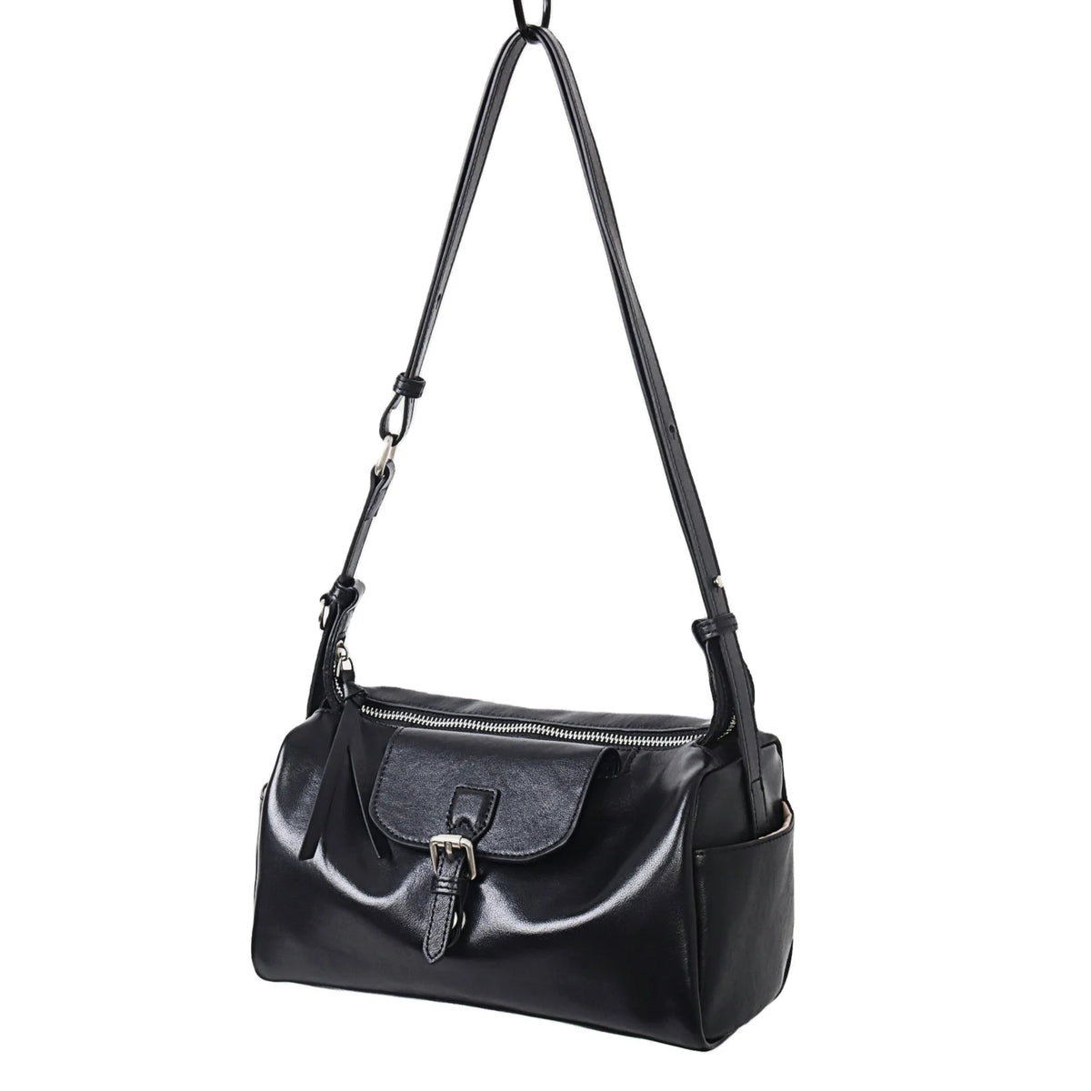 2026 New Genuine Leather Women's Shoulder Bags Underarm Bags High Quality Ladys Bags Vegetable Tanned Cowhide Crossbody Bags