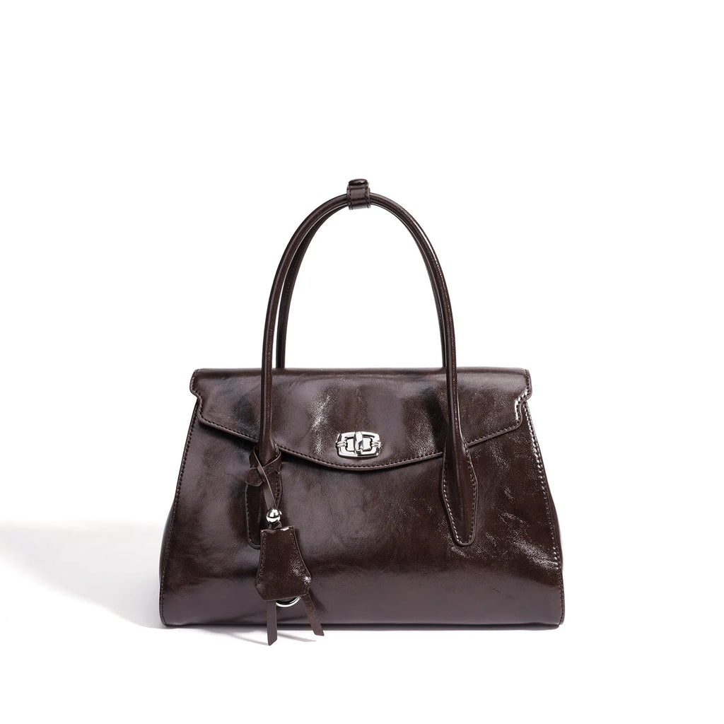 2026 New Ladys Bags Genuine Leather Women's Handbags Crossbody Bags Simple Fashion Cowhide Handbags for Women