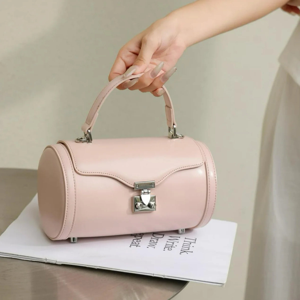 2026 New Luxury Women's Bags Oil Wax Cowhide Women's Handbags Crossbody Bags Genuine Leather Bags for Women