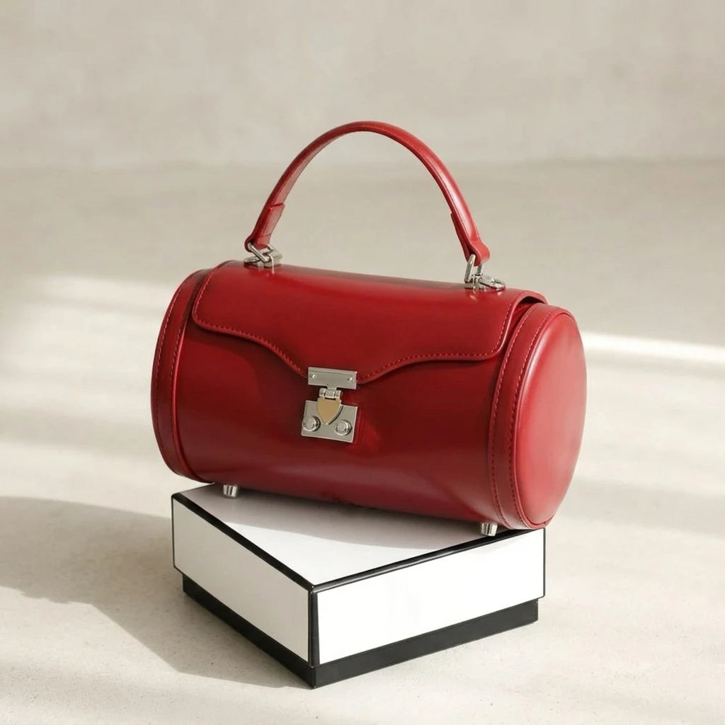 2026 New Luxury Women's Bags Oil Wax Cowhide Women's Handbags Crossbody Bags Genuine Leather Bags for Women
