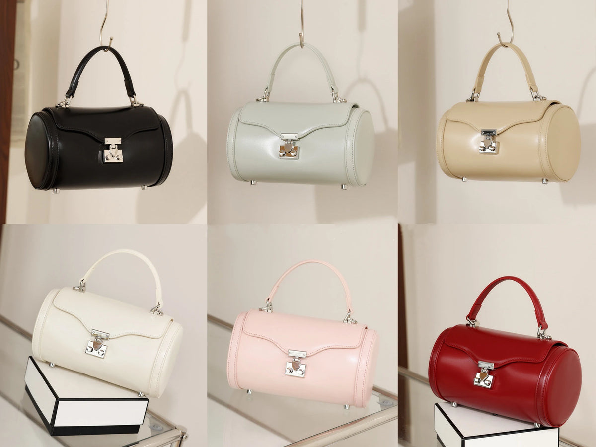 2026 New Luxury Women's Bags Oil Wax Cowhide Women's Handbags Crossbody Bags Genuine Leather Bags for Women