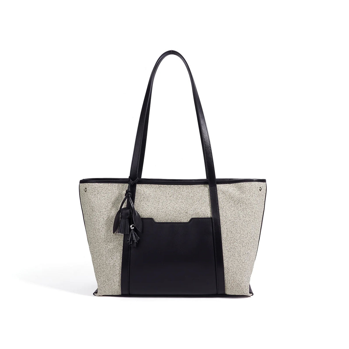 2026 New Style Canvas with Cowhide Tote Bags Casual Fashion Women's Shoulder Bag Large Capacity Ladys Handbags