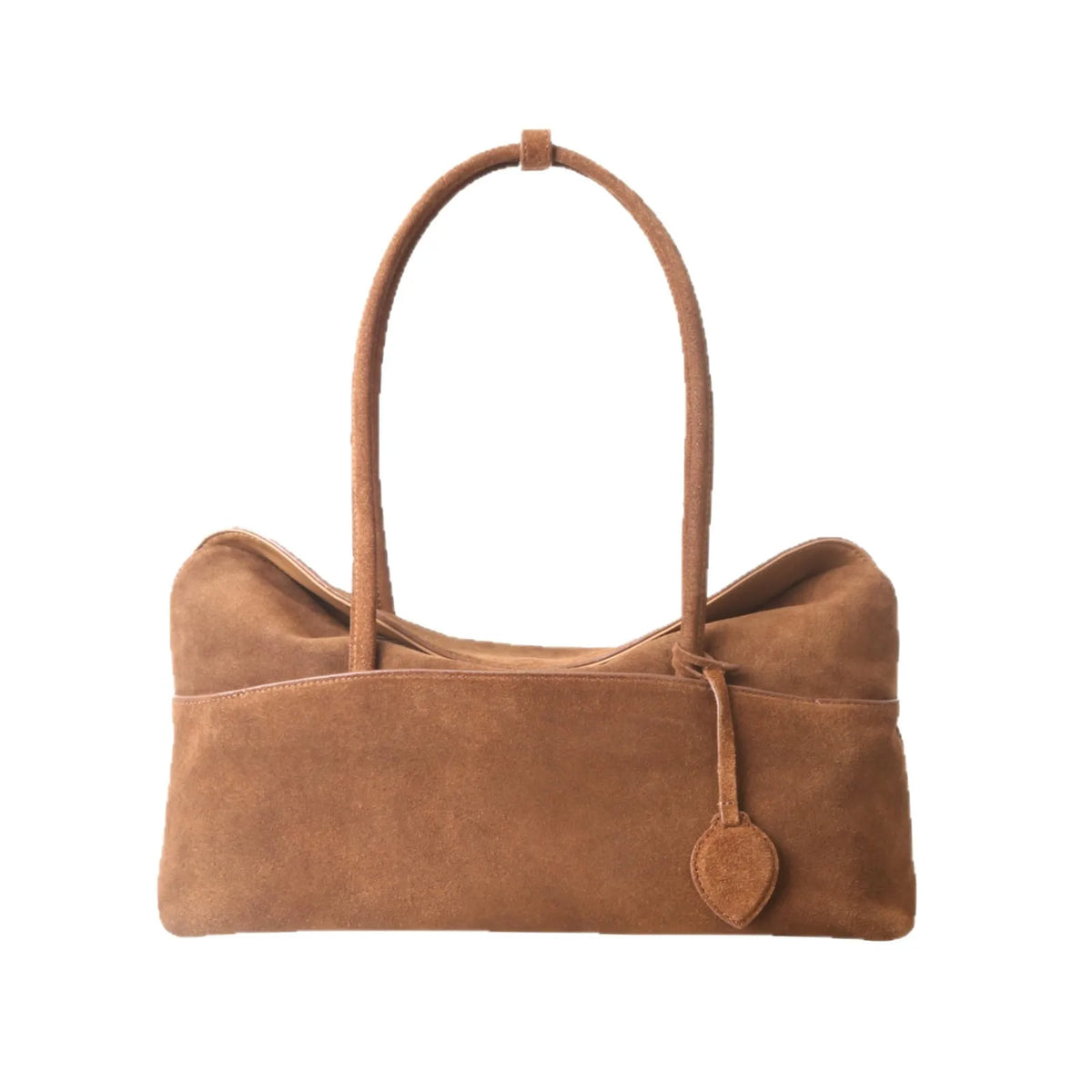 2026 New Suede Bags Casual Style Genuine Leather Women's Shoulder Bags High Quality Nubuck Cowhide Handbag for Women