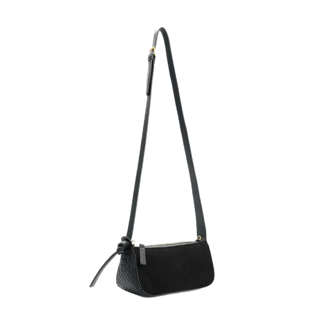2026 New Suede Bags Retro Style Nubuck Cowhide Ladies Shoulder Bags Crossbody Bags Genuine Leather Women's Bags