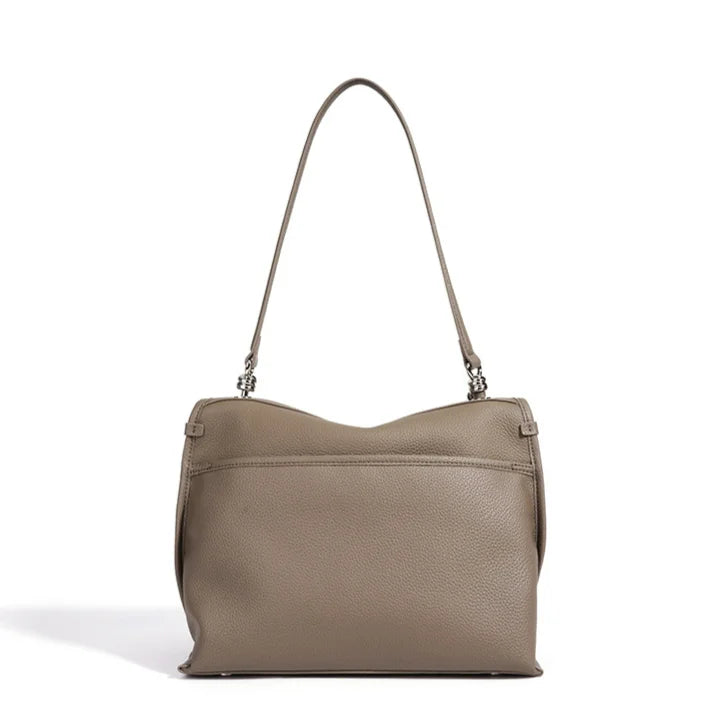 2026 New TC Cowhide Women's Shoulder Bag Crossbody Bag Genuine Leather Messenger Bag Fashionable Ladies Bags