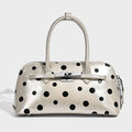 2026 Niche Boston Leopard Pillow Bag New Arrival Trendy Chic Shoulder Crossbody Bag Polyester Zipper Hidden Cell