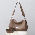 2026 Spring New Women's Genuine Leather Large Capacity Women's Bag Versatile High End Armpit Bag