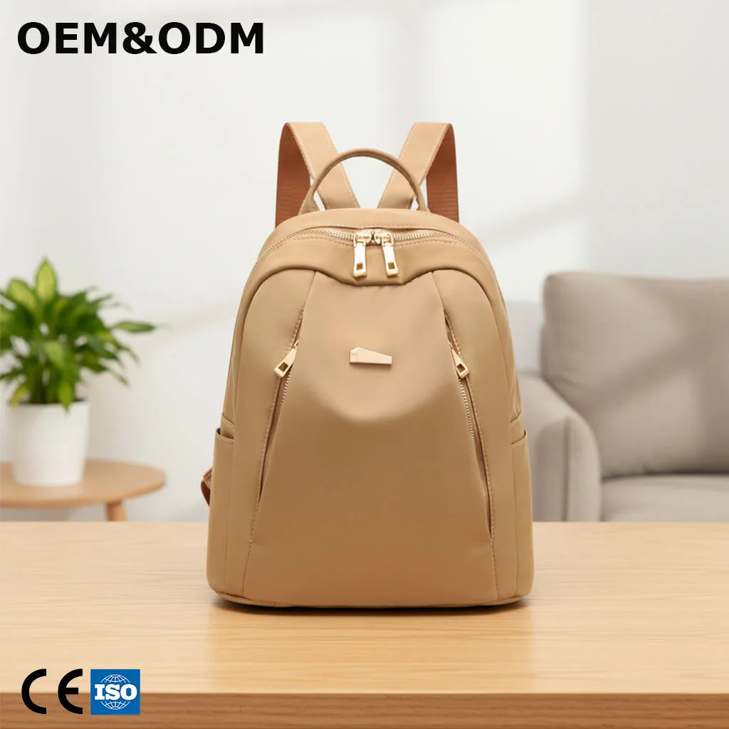 3146 B Custom High Quality Light Weight Backpack Unisex Crossbody Bags Oxford Everyday extra Large Backpack for Women