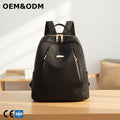 3146 B Oxford Personal Item Backpack Women Designer Small Black Women's Backpack Sale with Padded Straps Lots of Pockets