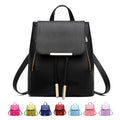 3160 Women's Custom Leather Backpack Waterproof Travel Bag with Anti-Theft Strap Portable School Bag for Girls Custom Logo