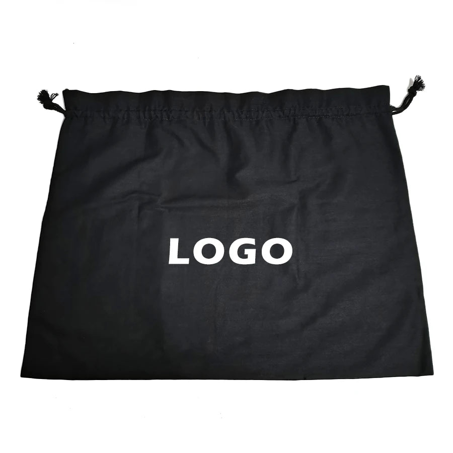 3201 G+ Custom Cotton Dust Bag Drawstring Storage Pouch for Handbag Protection Travel Organizer Packaging Tote Cover