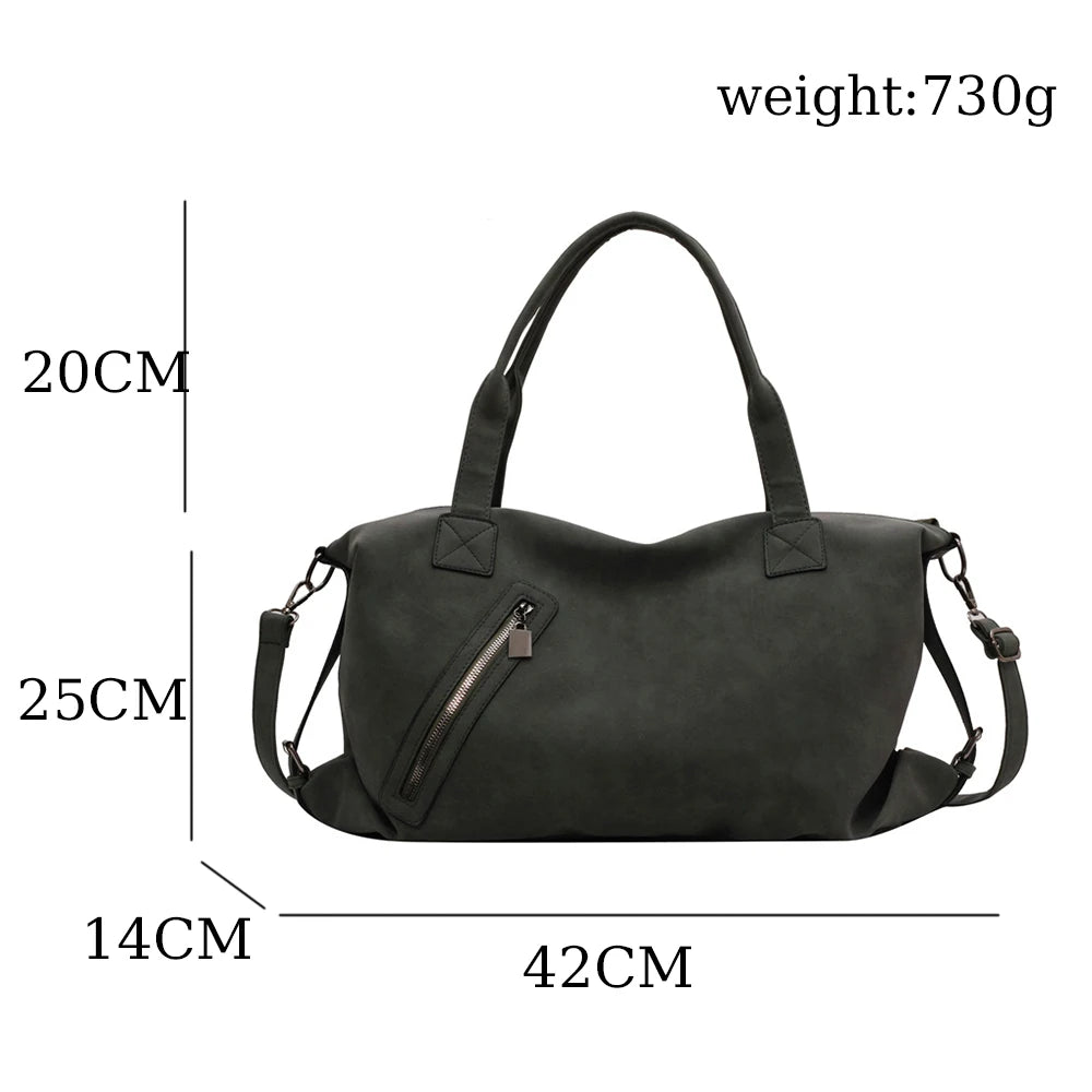 3249 Designer Women's Crossbody Handbag Large Capacity Vegan Leather Suede Tote Bag Fashion Popular PU Bags for Girls Women