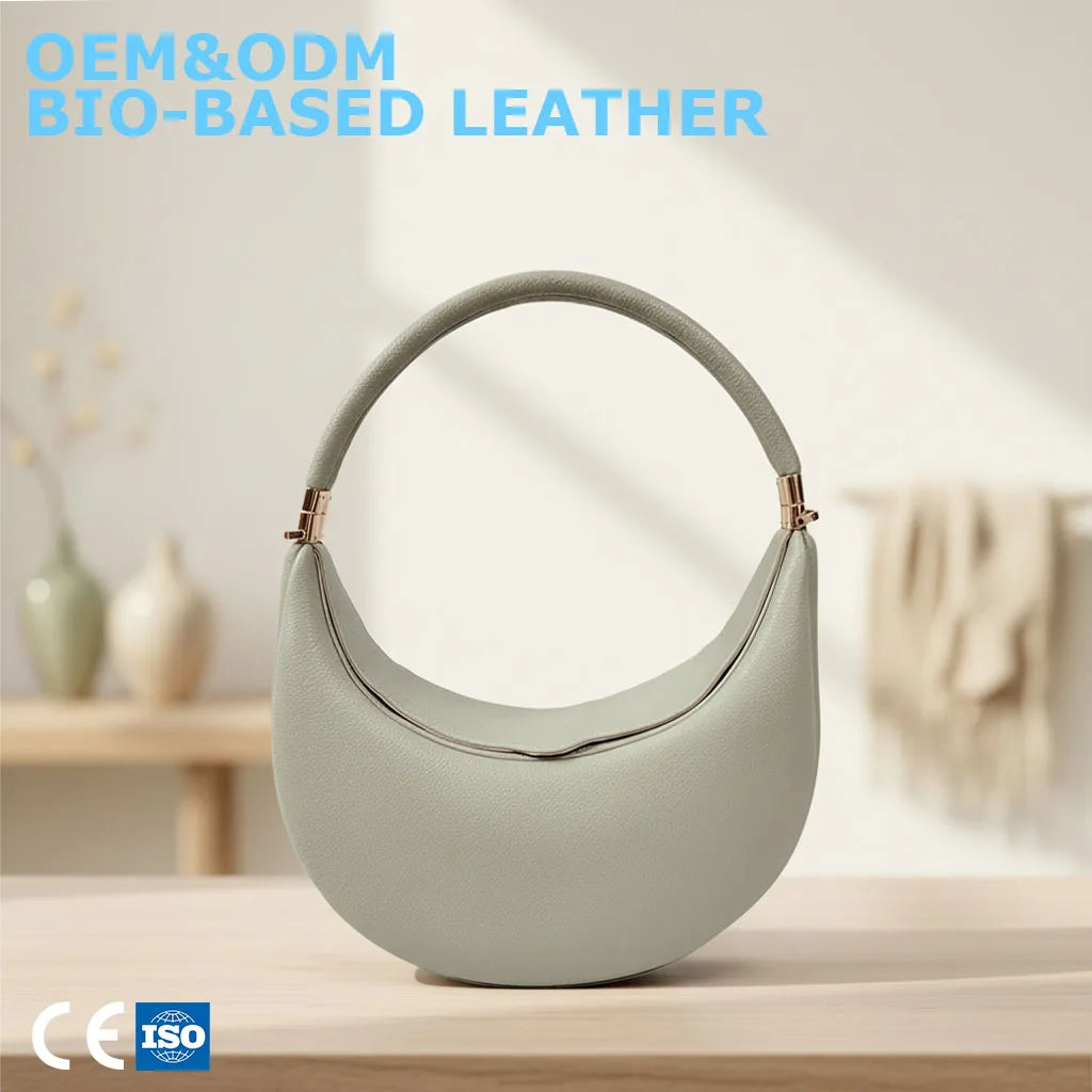 3280 K Premium Vegan Leather Hand Bag Accessory Plant BIO Based Eco Friendly Sustainable Material Trendy Grape Leather Bag