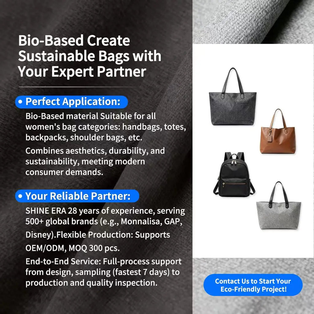 3280 K Vegan Grape Leather Hand Bag Eco Friendly Plant BIO Based Sustainable Material Niche Design Accessories Daily Smart Bag