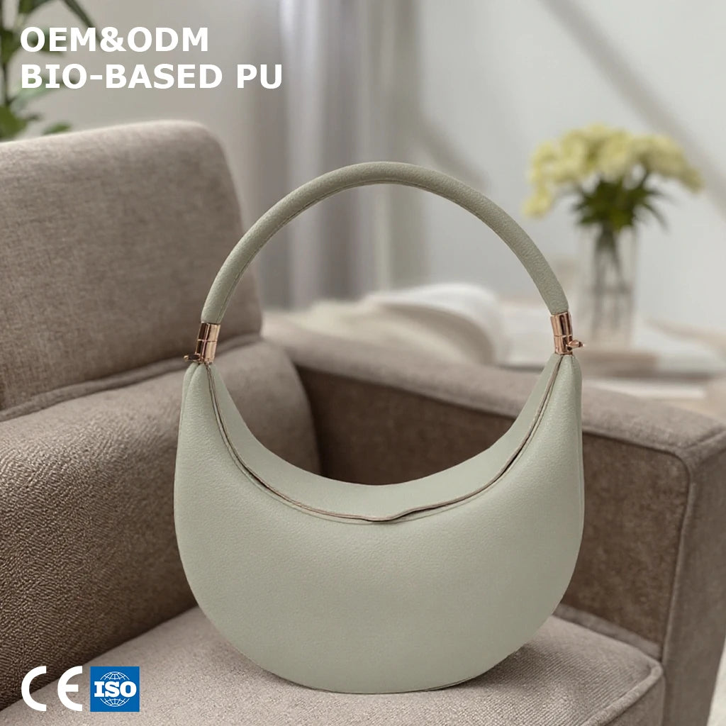 3280 K Vegan Grape Leather Hand Bag Eco Friendly Plant BIO Based Sustainable Material Niche Design Accessories Daily Smart Bag