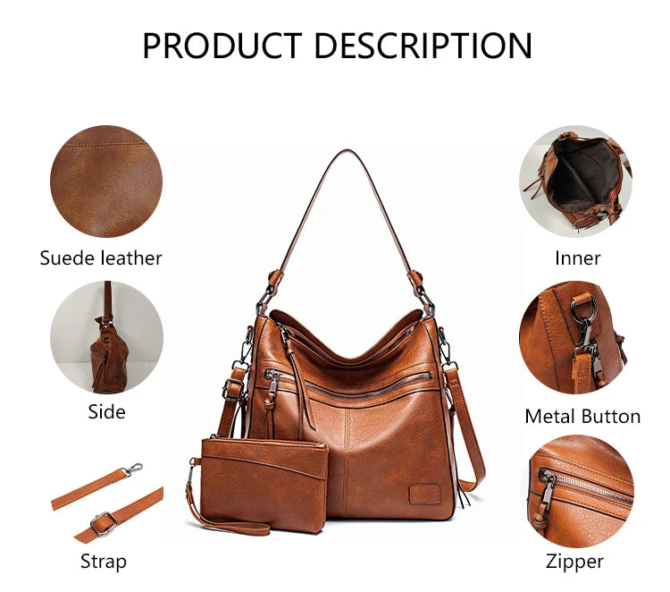 3304 Shanghai SHINEERA New Women Hand Bags Large Designer Ladies Hobo Bag Bucket Purse Faux Leather Handbags for Women