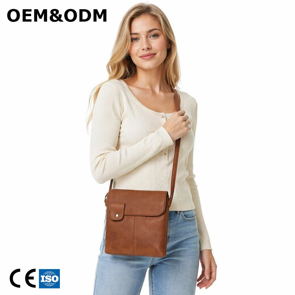 3352 G Premium Elegant Luxury Pu Vegan Leather Large Capacity Crossbody Messenger Bag Purse for Daily Use Office Work Shopping