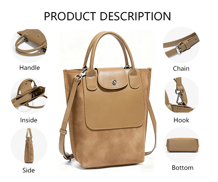 3400 J Women's Luxury PU Vegan Leather Clutch with Polyester Lining Inner Pocket Vintage Daily Functional Crossbody Wallet Gift
