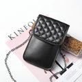 Angedanlia 2020 Female Money Handbags Custom Luxury Black Mobile Phone Bag Purses and Handbags