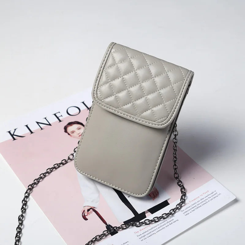 Angedanlia 2020 Female Money Handbags Custom Luxury Black Mobile Phone Bag Purses and Handbags