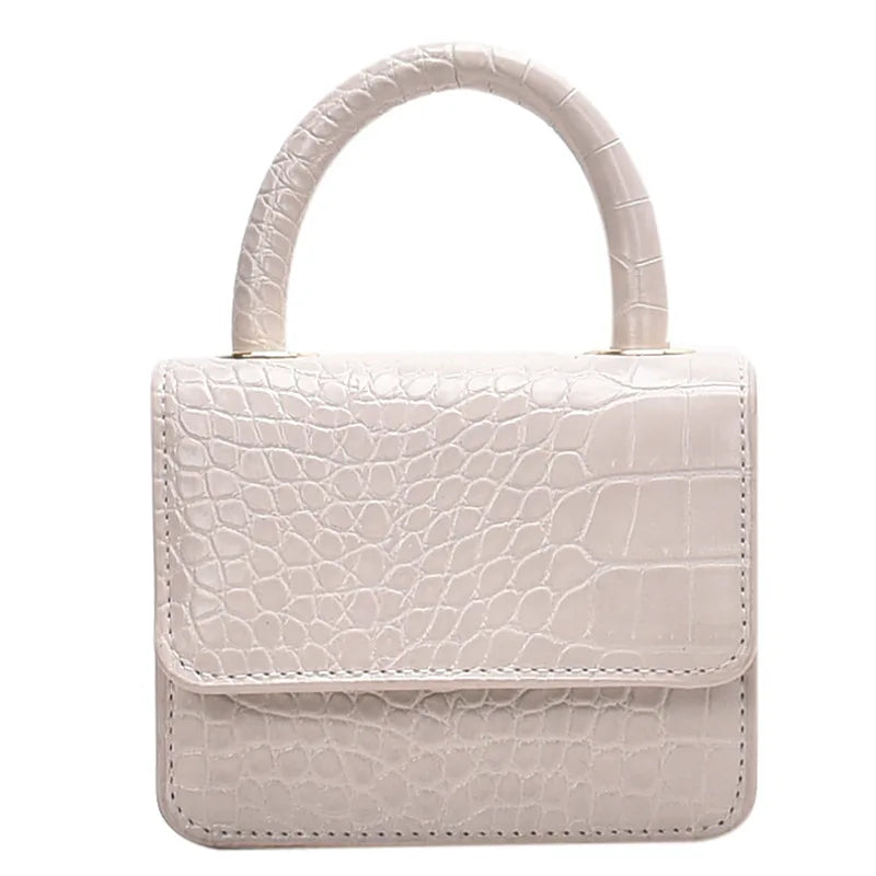 Angedanlia Fashion Small square Pu Leather crocodile Pattern 2020 New Arrivals Women Messenger Luxury Cross Body Bag