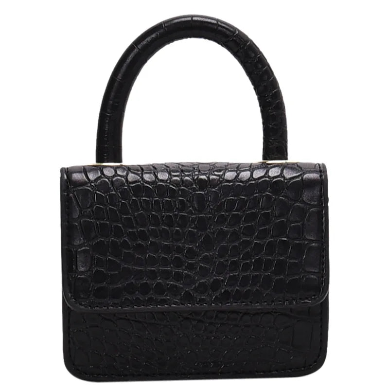 Angedanlia Fashion Small square Pu Leather crocodile Pattern 2020 New Arrivals Women Messenger Luxury Cross Body Bag