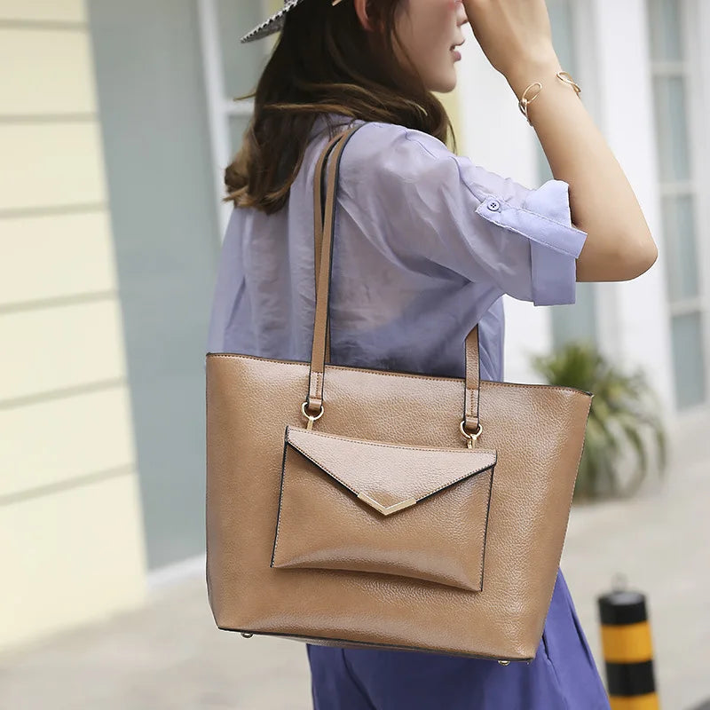 Angedanlia Wholesale Ladies Bags European and American Fashion Women Bag and Purse 3 in 1 Bag Set Handbags