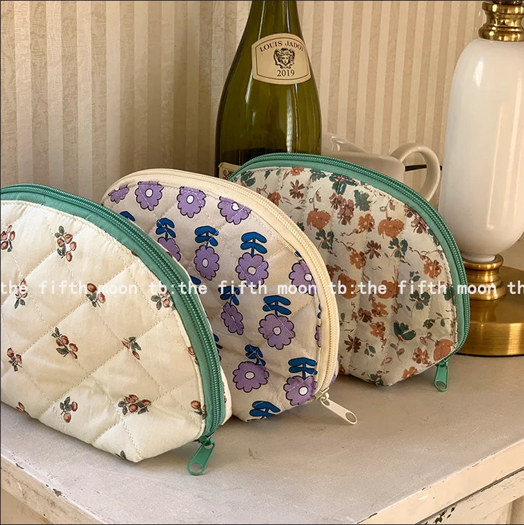 Beauty Supply Shopping Pvc Makeup Large Capacity Toiletry Travel Cosmetic Bag Vanity Pouch with Zipper