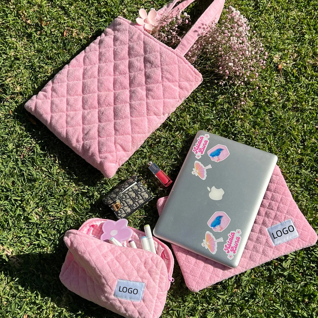 Best Sellers Women Terry Cloth Tote Bag Fashion Soft Beach Tote Bag