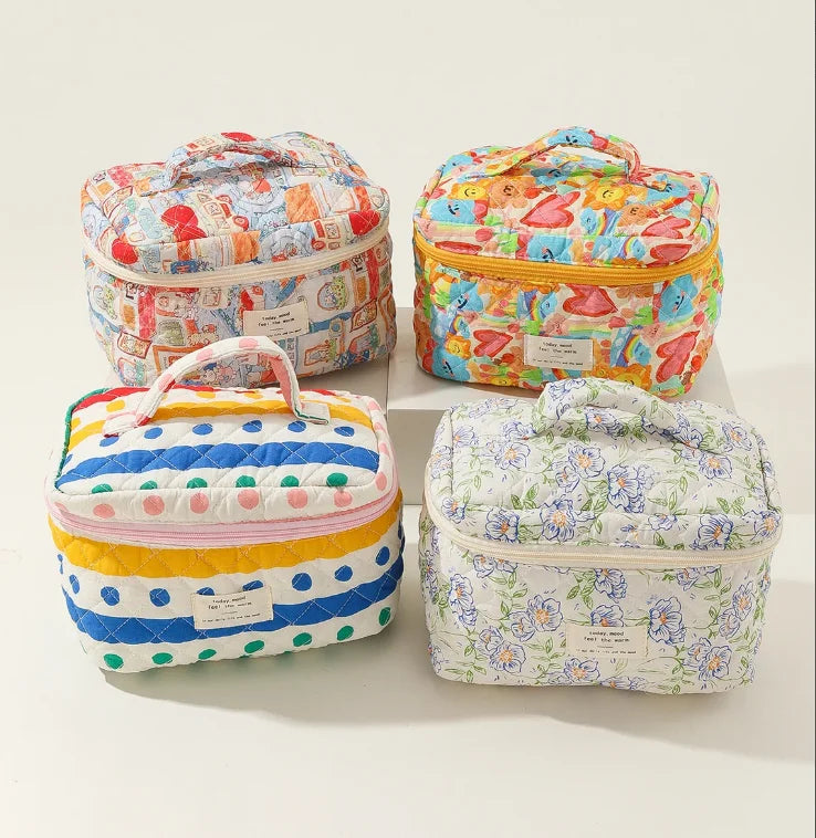 Brand Zipper Beauty Makeup Cute Custom Zip Make up Bag Cosmetics