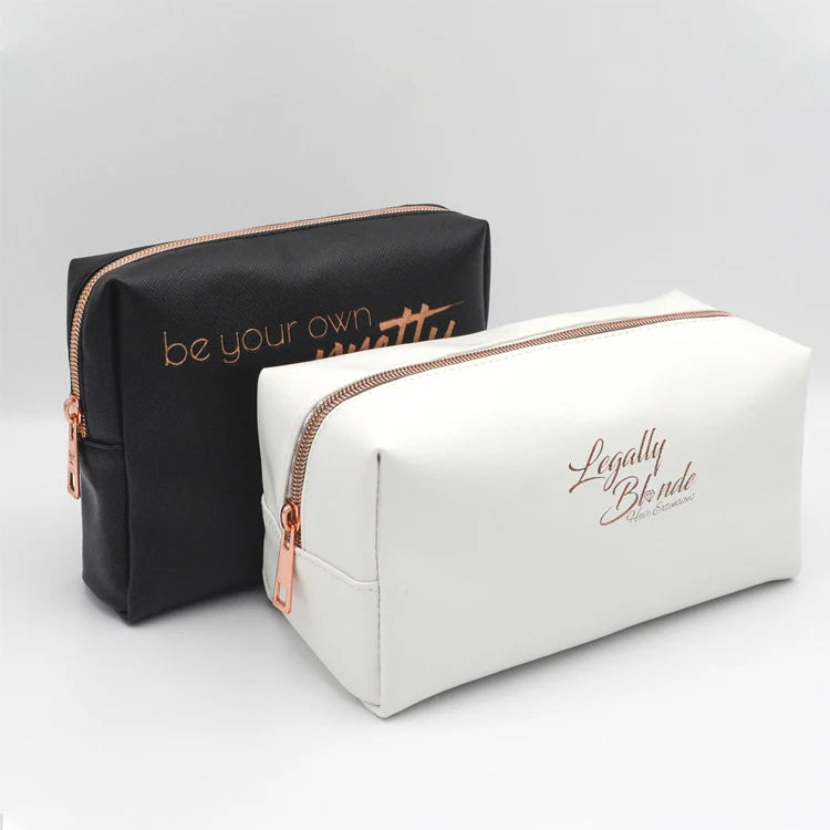 Cosmetic Bag Girls Travel Pouch Custom Zipper Accessories Organizer logo