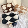 Cosmetic Organizer Bag Teddy Zipper Makeup Pouch Custom for Women
