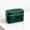 Crocodile Grain Cowhide Makeup Bag Multi-function Box Bags Women's Handbags Crossbody Bag Storage Bag Removable Inner Bags