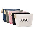 Custom Canvas Mini Makeup Travel Pouch Set Bag Small Cosmetic Bags