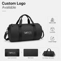 Custom Logo Double Layer Insulated Lunch Bag Large Capacity Leakproof Thermal Cooler Tote with Shoulder Strap