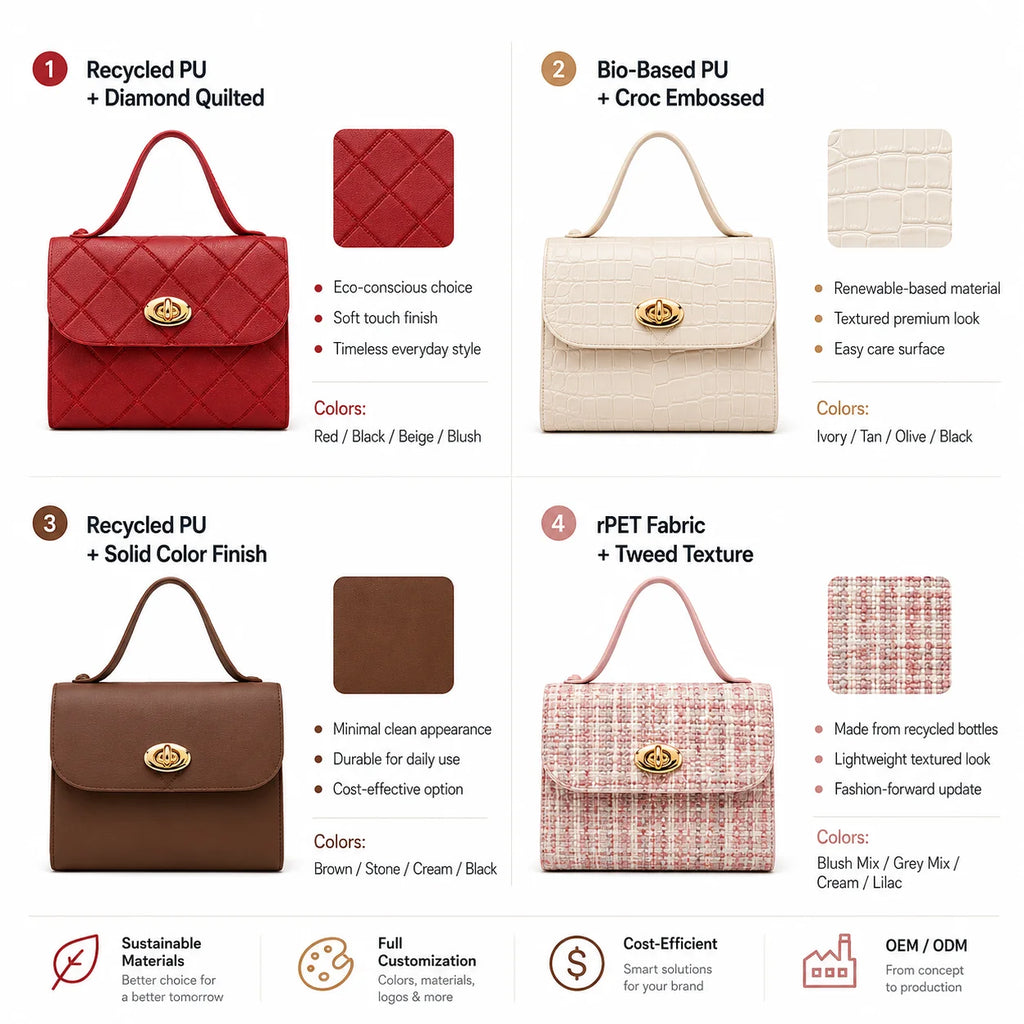 Custom Logo Quilted Top Handle Handbag Women Diamond Lattice Shoulder Crossbody Bag PU Leather Wholesale OEM/ODM