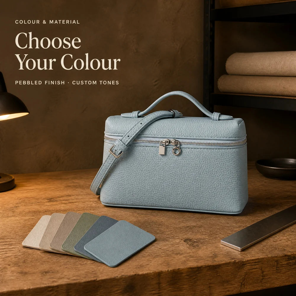 Custom Logo Structured Zip Vegan PU Box Bag OEM ODM Women Gold-Tone Chain Handbag Private Label Wholesale