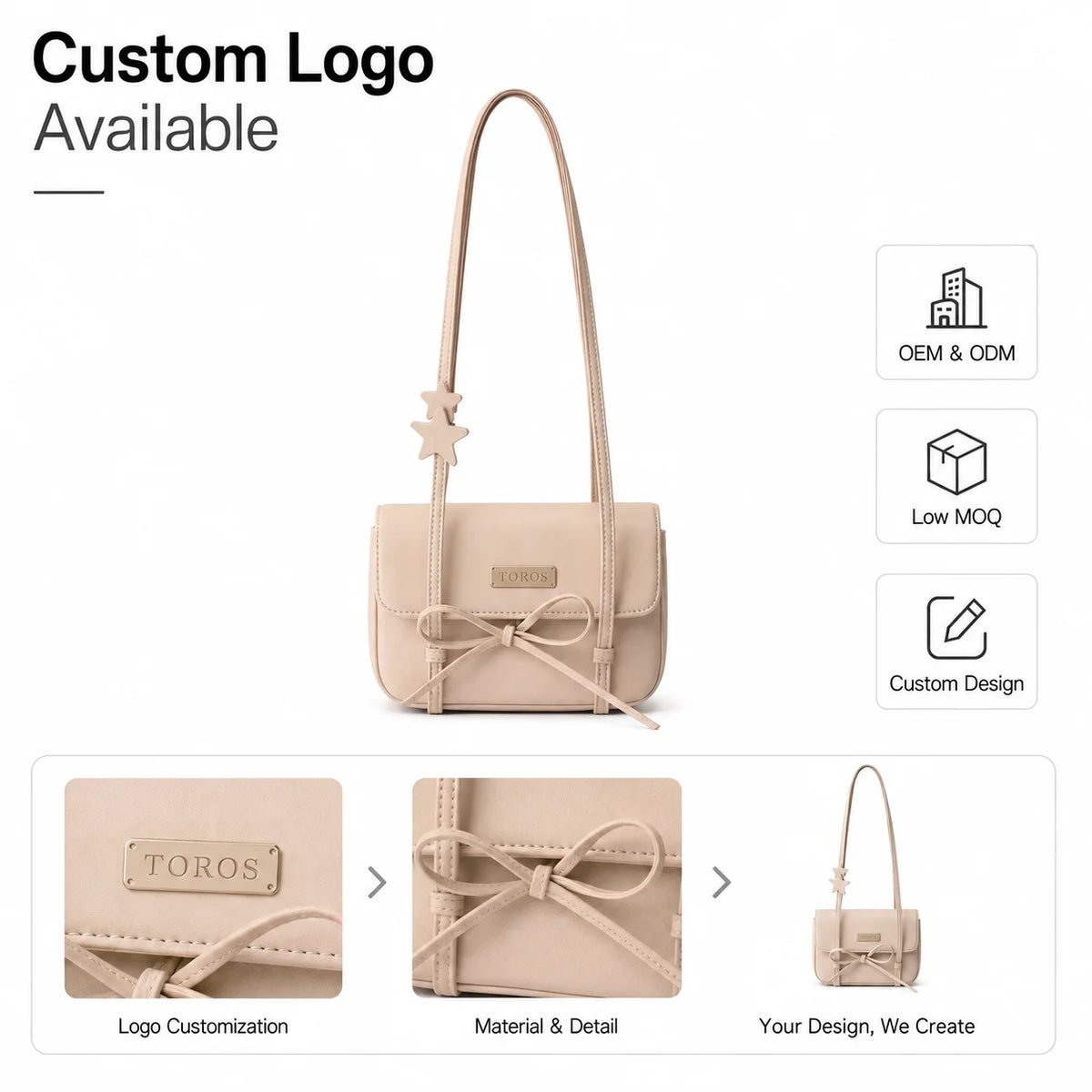 Custom Logo Woven PU Leather Handbag OEM ODM Manufacturer Private Label Crossbody Shoulder Bag DDP Low MOQ Wholesale