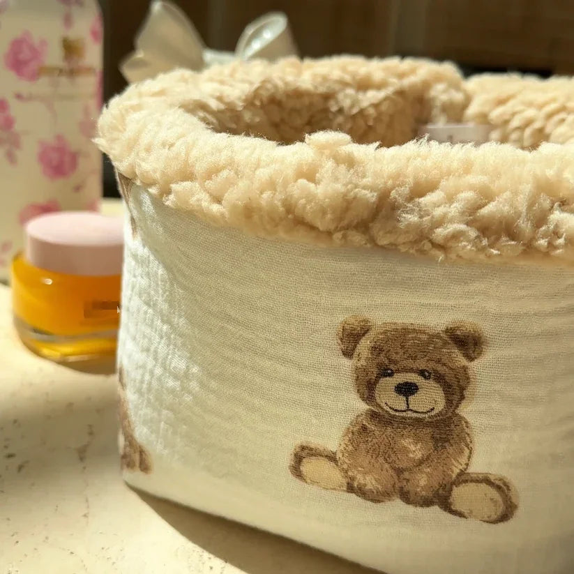 Custom Low MOQ Makeup Bag Handmade Cotton Cute Organizer