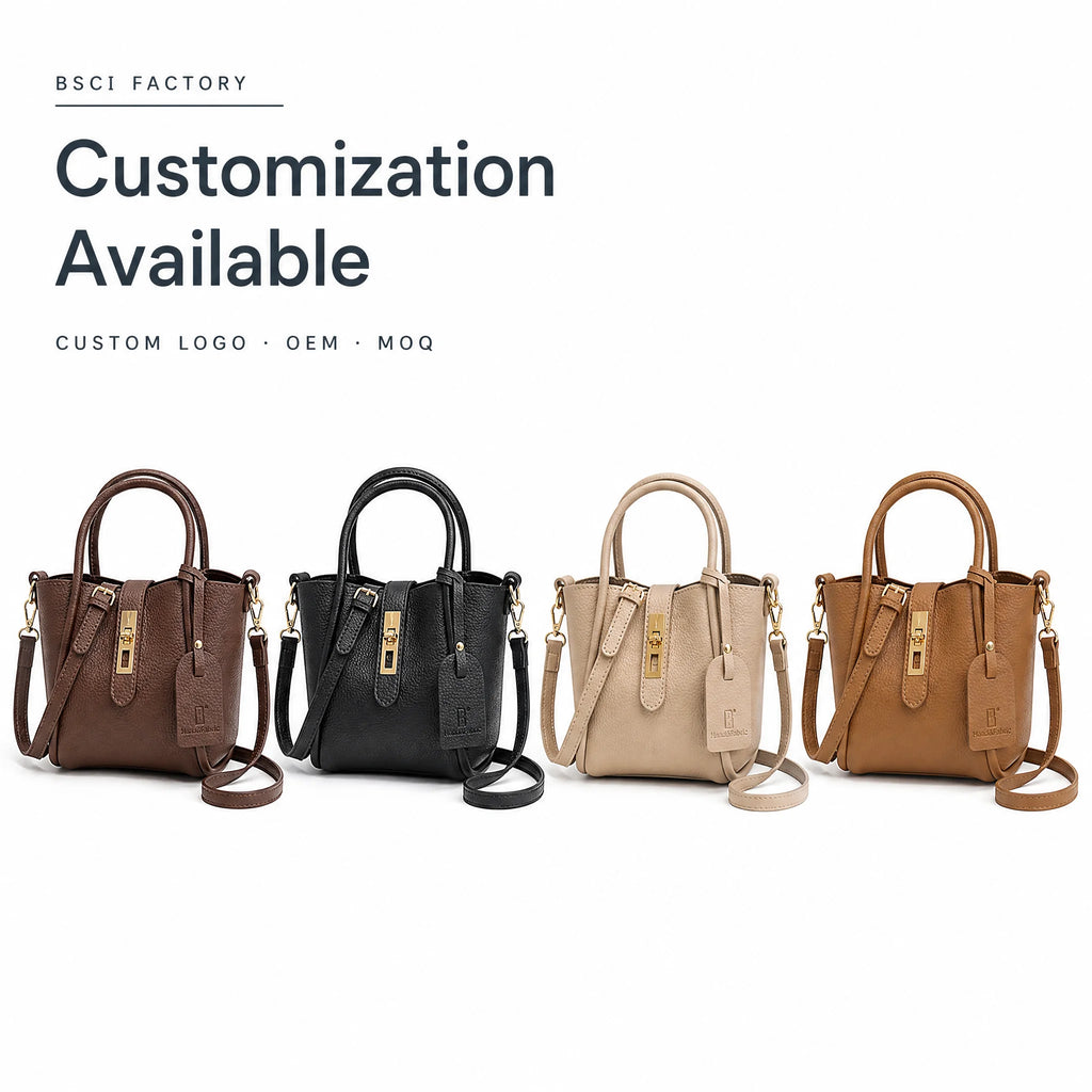 Custom OEM Croc Embossed PU Leather Handbag Vegan Crocodile Texture Top Handle Bag Private Label Low MOQ