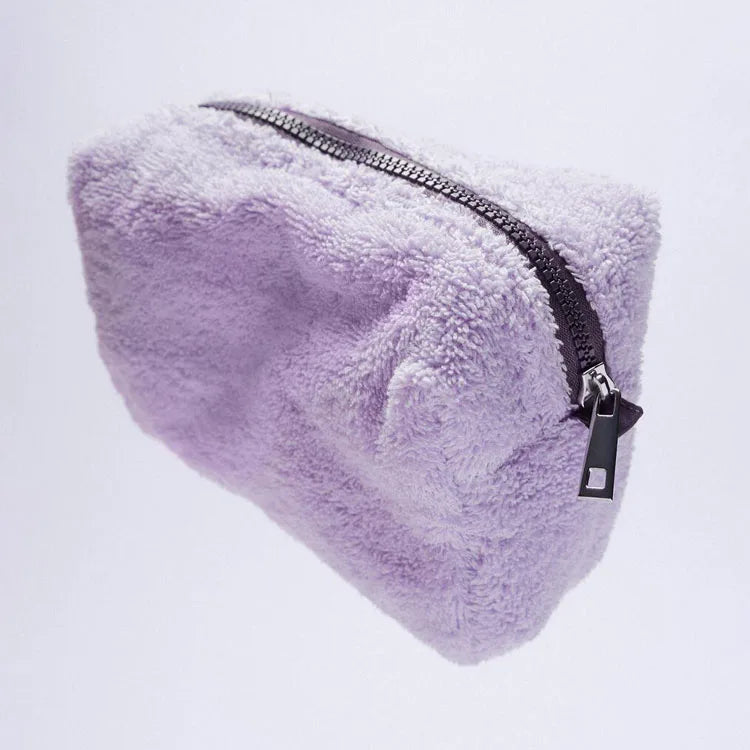 Custom Travel Size Mini Large Makeup Pouch Private Label Double Layer Tote with Cosmetic Bag logo